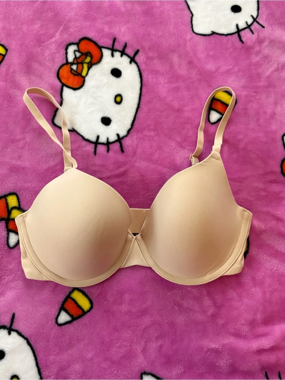 Nwot skims 32D beige light bra women’s casual - Picture 2 of 4